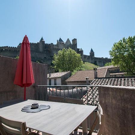 Apartmán Le Saint Gimer, Terrasse Privee Avec Vue Cite Carcassonne Exteriér fotografie